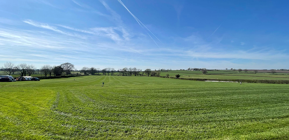 Ted's Farm Camping in Sheriffhales Shifnal Shropshire