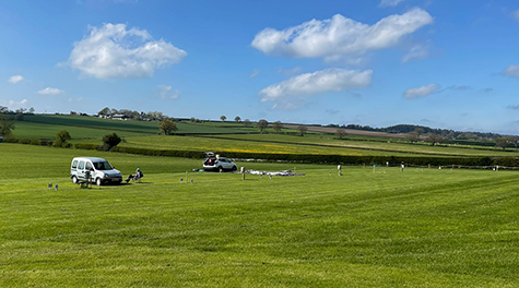 Ted's Camping Site in Shropshire